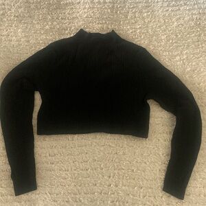 Wild Fable Mock Turtleneck Crop Sweater - Size XL